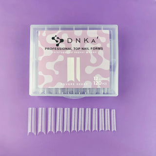 Dnka'
Professional Nail Froms 120pz
Square Sharp