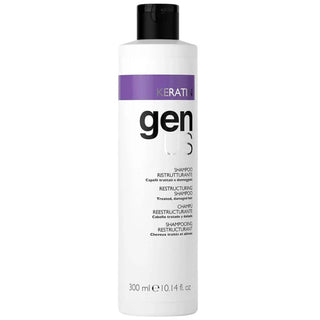 Genus Keratin
Shampoo Ristrutturante - Capelli Stressati e Danneggiati 300ml