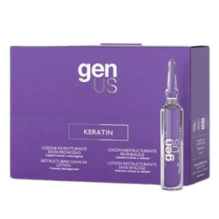 Genus Keratin
Lozione Ristrutturante Senza Risciacquo 12x10ml