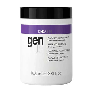 Genus Keratin
Maschera Ristrutturante - Capelli Trattati e Danneggiati 1000ml