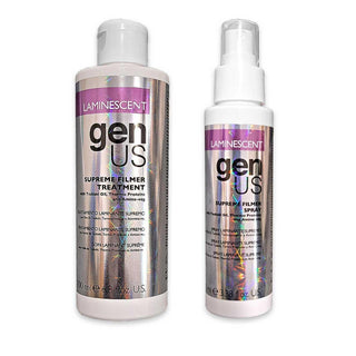 Genus Laminescent
Kit Trattamento Laminante Supremo
Spray Laminante 100ml
Trattamento Laminante 200ml