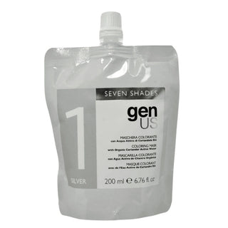 Genus Seven Shades
Maschera Colorante - 1 Silver 200ml