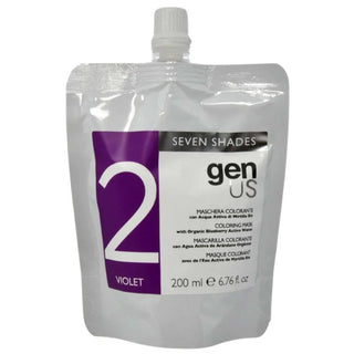 Genus Seven Shades
Maschera Colorante - 2 Violet 200ml