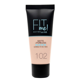 Maybelline New York
Fondotina Fit Me 12h - 102 Fair Ivory