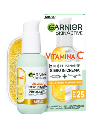 Garnier Skin Active
Siero in Crema Illuminante 2 in 1 Vitamina C