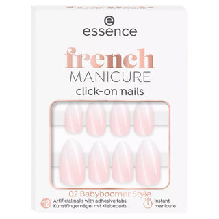 Essence
French Manicure Click On Nails - 02 Babyboomer Style