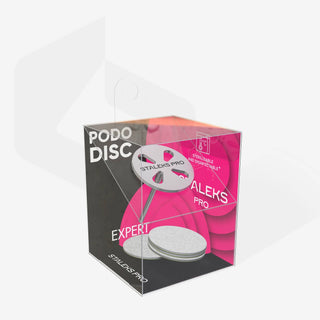 Staleks Pro
Expert M Pododisc 20mm
Disco per Pedicure Completo Di Lima Sostituibile (5pz) 180 Grit