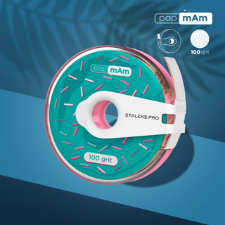 Staleks Pro
Bobina in Plastica di papmAm 
100 Grit Bobbinail