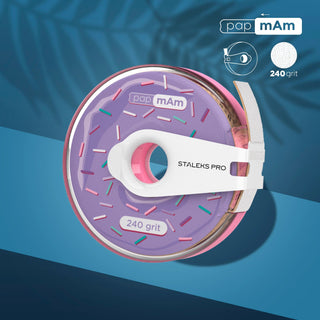 Staleks Pro
Bobina in Plastica di papmAm 
240 Grit Bobbinail