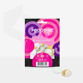 Staleks Pro
Lime Di Ricambio Su Base Morbida Per Il Disco Per Pedicure Pododisc M 
80 Grit 50pz