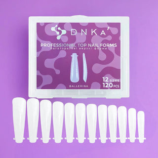 Dnka' Top Nail Forms - Ballerina 12Misure - 120pz