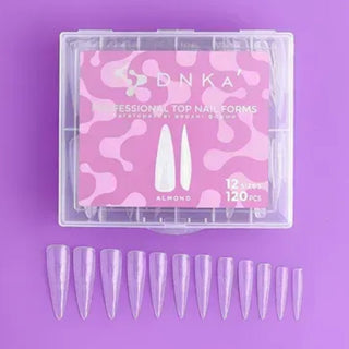 Dnka' Top Nail Forms - Almond 12 Misure - 120pz