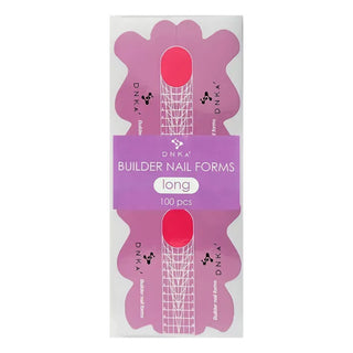 Dnka' Paper Builder Nail Forms - Long 100pz