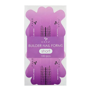 Dnka' Paper Builder Nail Forms - Short 100pz