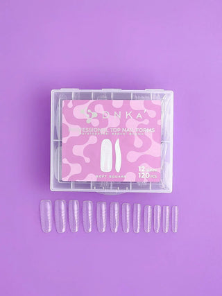 Dnka'
Professional Nail Forms 120pz
Soft Square