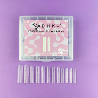 Dnka'
Professional Nail Forms 120pz
Long Square