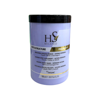 HS Milano Phytostructure Pinoplex Maschera Effetto Sigillo - Azione Intensiva Capelli Deboli e Danneggiati 1000ml