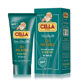 Cella Milano Bio
Gel Pre Barba Per Pelli Sensibili All'aloe Vera 75ml