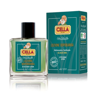 Cella Milano Bio
Lozione Dopobarba Rinfrescante e Tonificante All'aloe Vera 100ml
