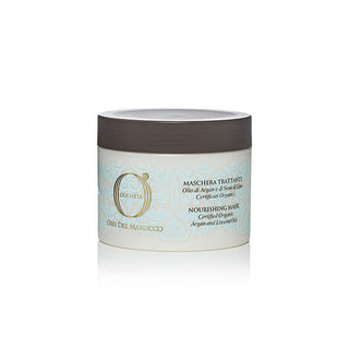 Olio Seta Oro del Marocco
Maschera Trattante Olio di Argan e Semi di Lino 250ml