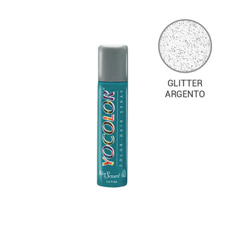 YoColor Lacca Colorata Spray 75ml - Glitter Argento