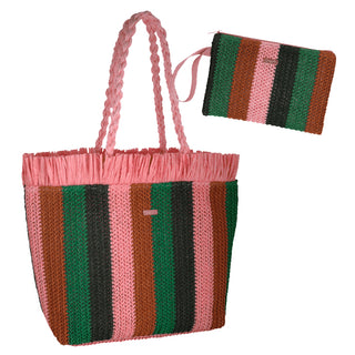Camomilla Milano
Borsa Mare M + Busta Frangia Crochet Rosa