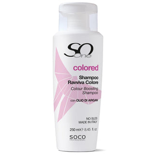 Soco
Colored Shampoo Ravviva Colore
Olio di Argan 250ml