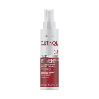 Oyster Cosmetics Cutinol
Maschera Spray Ristrutturante
Capelli trattati, sfibrati e fragili 150ml
