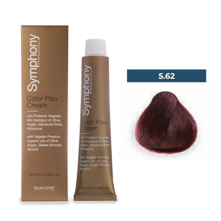 Biacrè Simphony Color Plex 5.62 Castano Chiaro Rosso Irisè 100ml