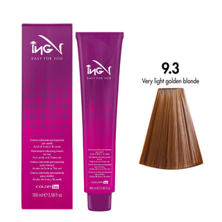 Ing Easy For You Crema Colorante Permanente 9.3 Biondo Chiarissimo Dorato 100ml
