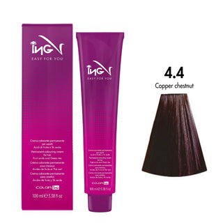 Ing Easy For You Crema Colorannte Permanente 4.4 Castano Rame 100ml