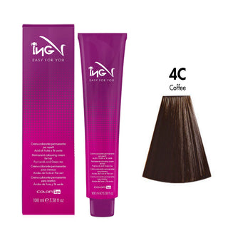Ing Easy For You Crema Colorante Permanente 4C Caffè 100ml