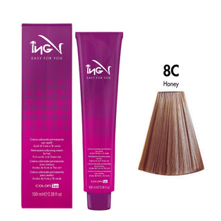 Ing Easy For You Crema Colorante Permanente 8C Miele 100ml