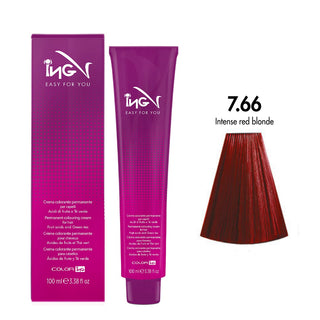 Ing Easy For You Crema Colorante Permanente 7.66 Biondo Rosso Intenso 100ml