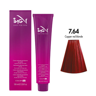 Ing Easy For You Crema Colorante Permanente 7.64 Rosso Fuoco 100ml