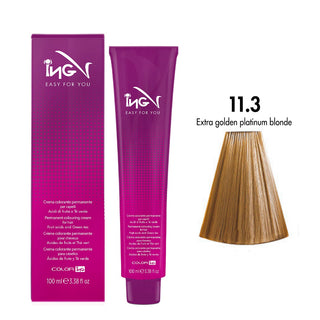 Ing Easy For You Crema Colorante Permanente 11.3 Biondo Platino Dorato Extra 100ml