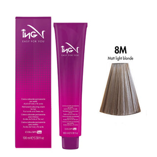 Ing Easy For You Crema Colorante Permanente 8M Biondo Chiaro Matt 100ml