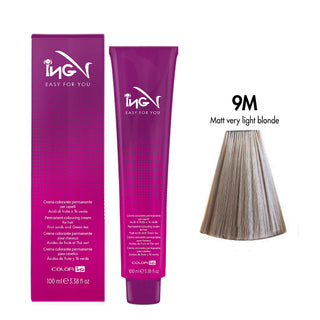 Ing Easy For You Crema Colorante Permanente 9M Biondo Chiarissimo Matt 100ml
