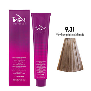 Ing Easy For You Crema Colorante Permanente 9.31 Biondo Chiarissimo Dorato Cenere 100ml