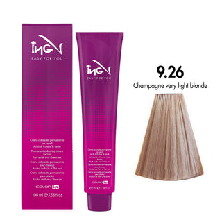 Ing Easy For You Crema Colorante Permanente 9.26 Biondo Chiaro Champagne 100ml
