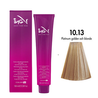 Ing Easy For You Crema Colorante Permanente 10.13 Biondo Platino 
Cenere Dorato 100ml