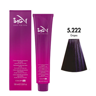 Ing Easy For You Crema Colorante Permanente 5.222 Uva 100ml