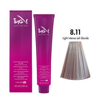 Ing Easy For You Crema Colorante Permanente 8.11 Biondo Chiaro Cenere Intenso 100ml