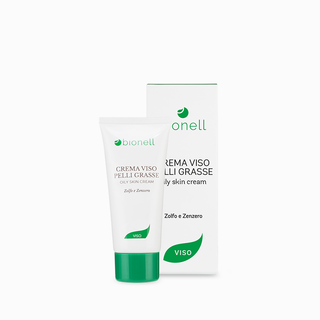 Bionell
Crema Viso Pelli Grasse - Zolfo e Zenzero 50ml