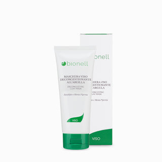 Bionell
Maschera Viso Decongestionante all'argilla - Eucalipto e Menta Piperita 100ml
