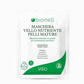Bionell
Maschera Vello Nutriente Pelli Mature 30gr