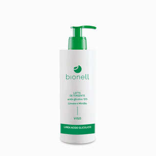 Bionell Linea Acido Glicolico
Latte Detergente Acido Glicolico 10% - Limone e Mirtillo 300ml