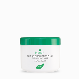 Bionell
Scrub Emolliente Piedi - Salvia, Timo e Eucalipto 500ml
