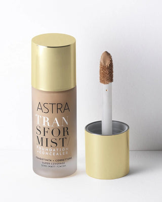 Astra Transformist
Fondotinta + Correttore - 03N Warm Beige