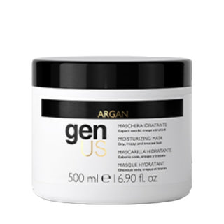 Genus Argan
Maschera Idratante - Capelli Secchi, Crespi e Trattati 500ml